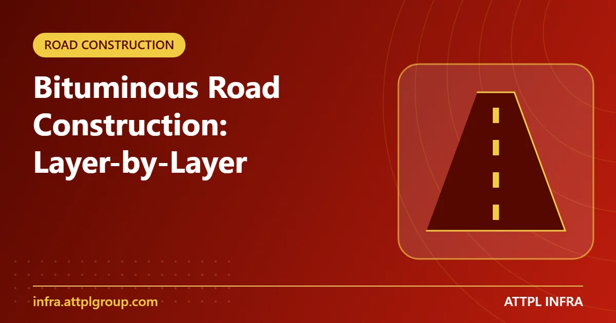 Read more about the article Bituminous Road Construction Process: Layer-by-Layer Guide