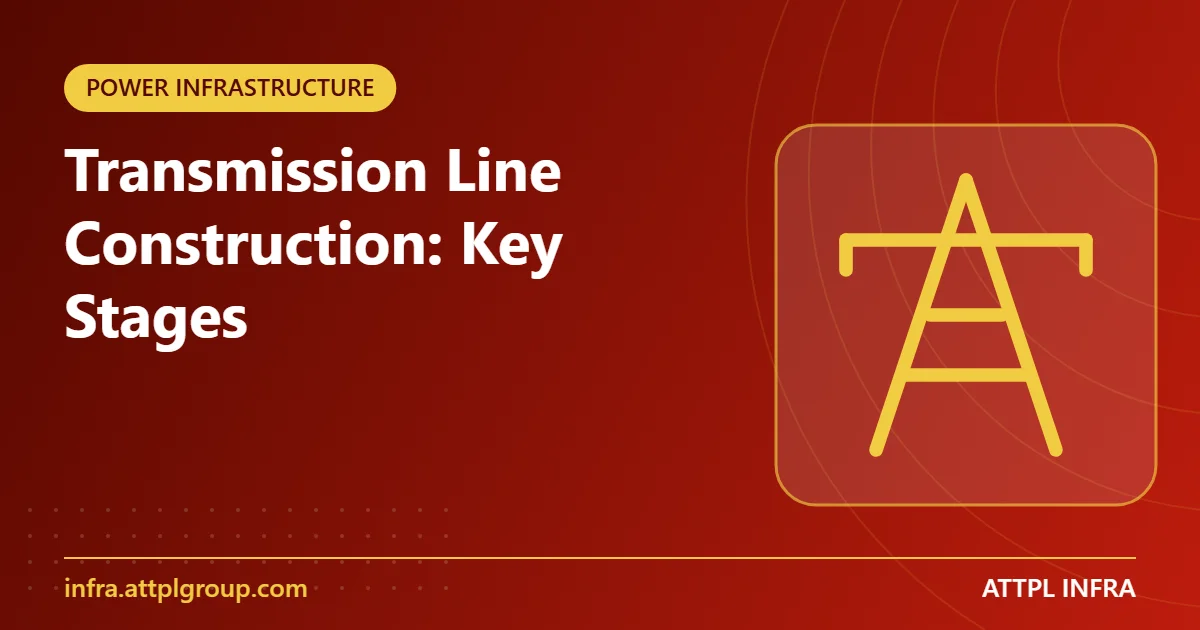 Read more about the article Transmission Line Construction: Key Stages Explained